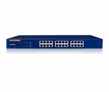  Tenda Switch Gigabit Ethernet TEG1024G _ 24 port LAN tốc độ 10/100/1000Mbps _ 19inch